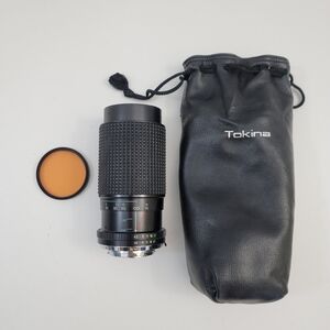 RMC Tokina 80-200mm Camera Lens F/4.5 Ø52 M/MD mount With Hoya Filter 52mm